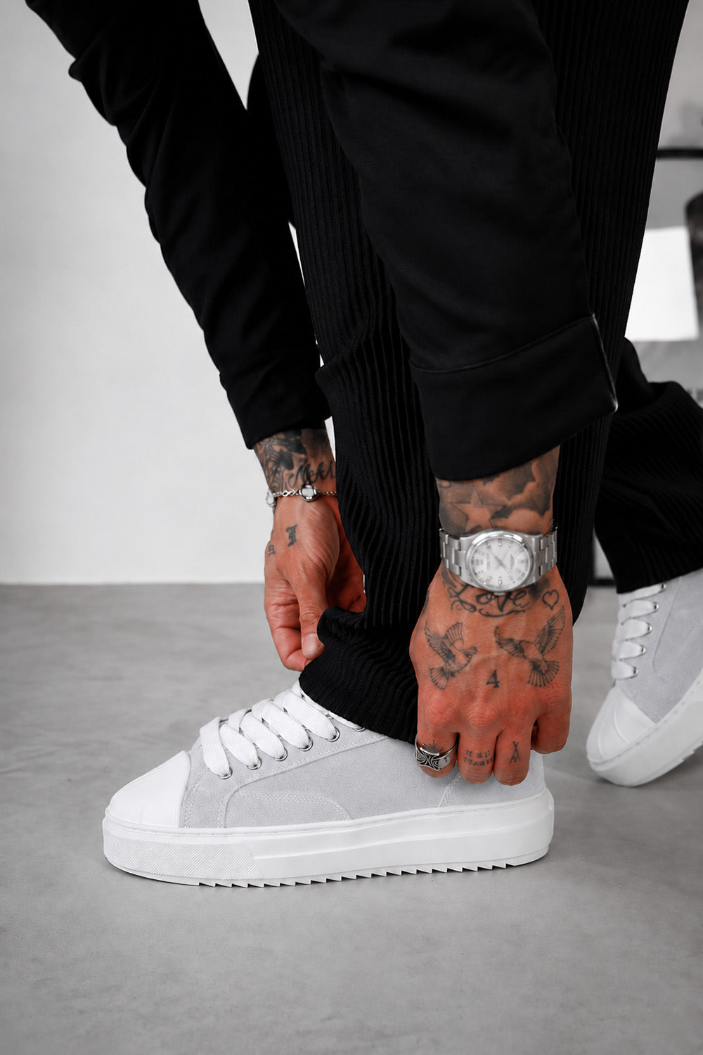 Onyx Trainers - Grey/White