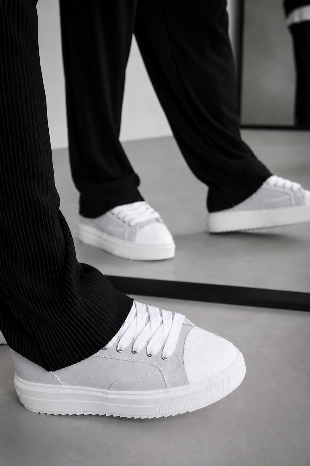 Onyx Trainers - Grey/White