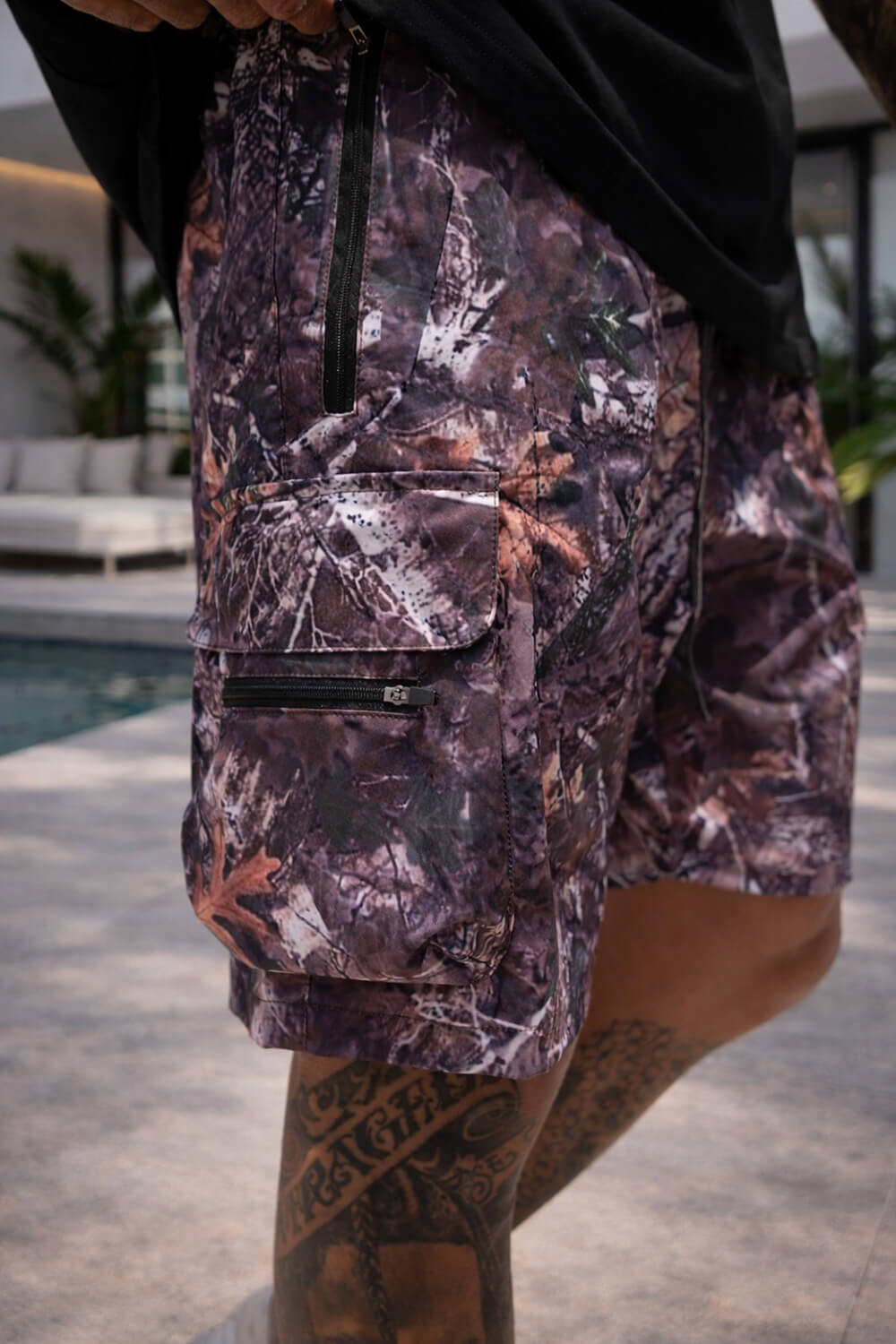 Pantalones cortos cargo Raptor - Camuflaje de caza