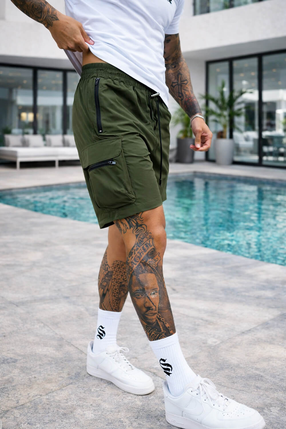Raptor Cargo Shorts - Khaki