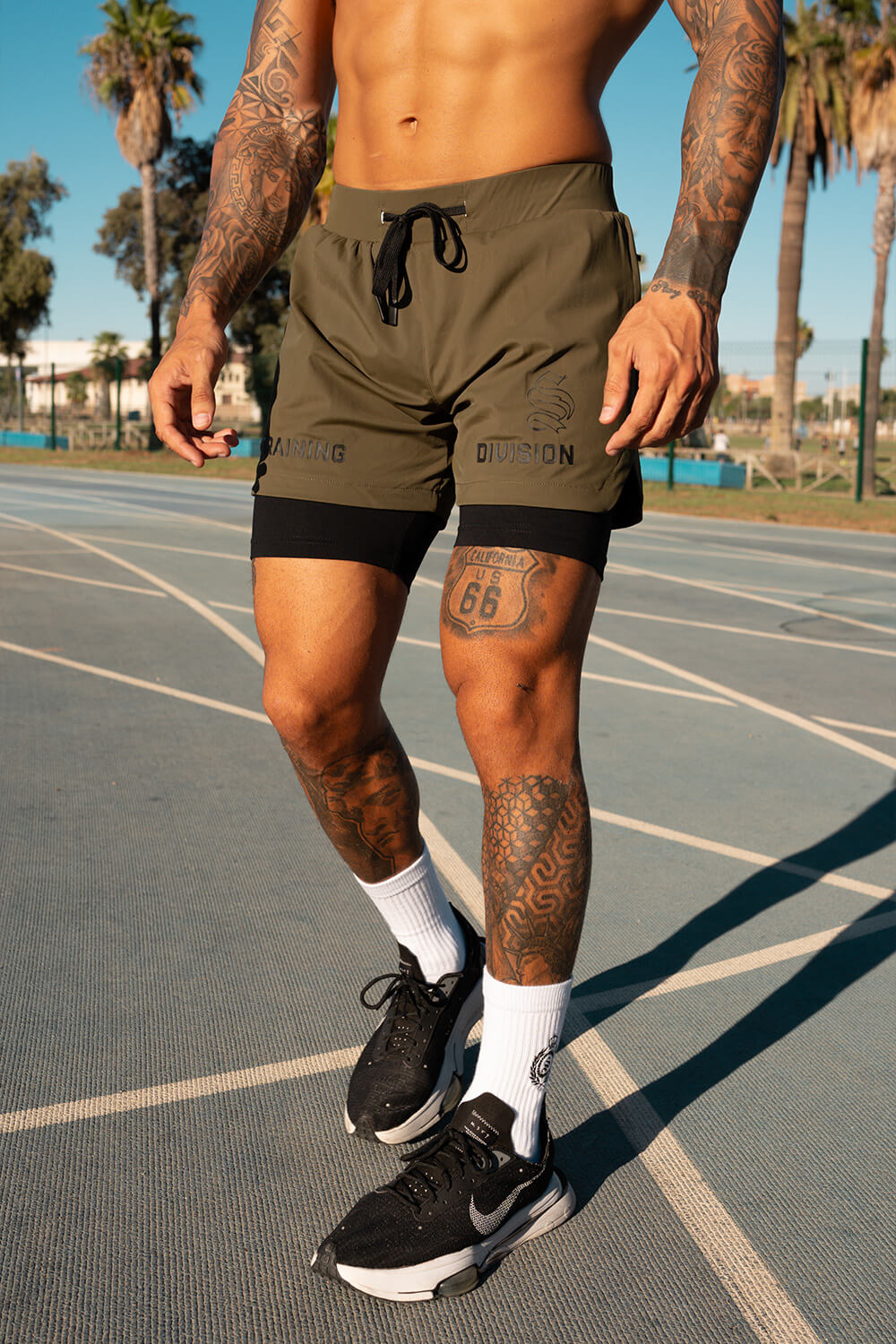 Venom 365 Shorts - Olive/Black