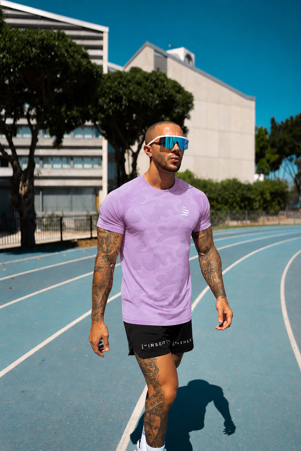 Assault Tee - Lilac