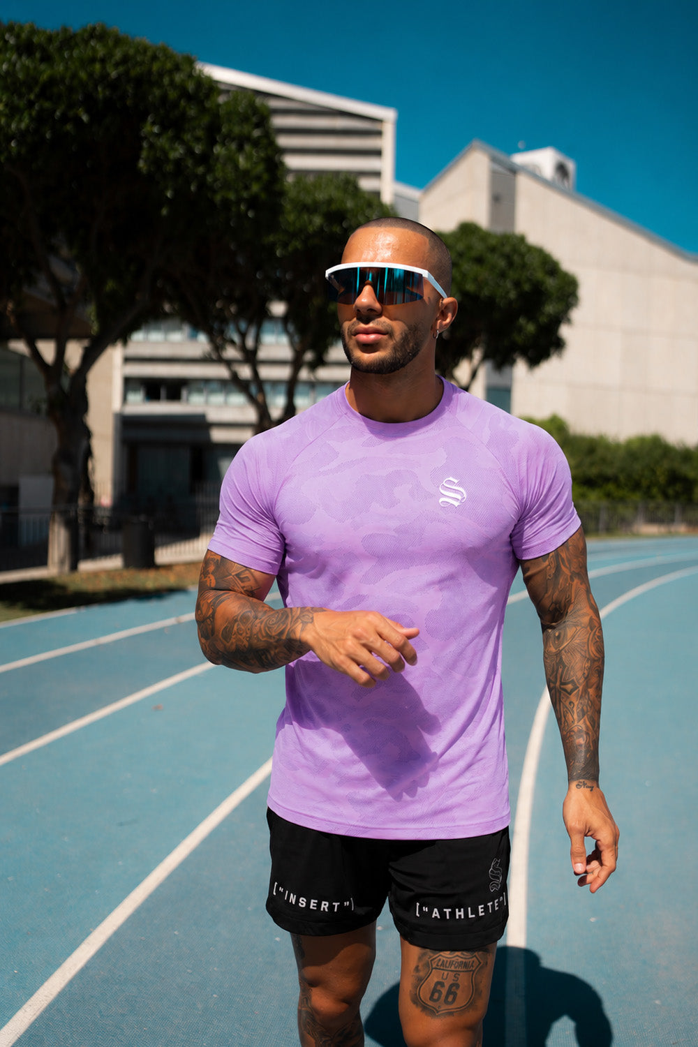 Assault Tee - Lilac