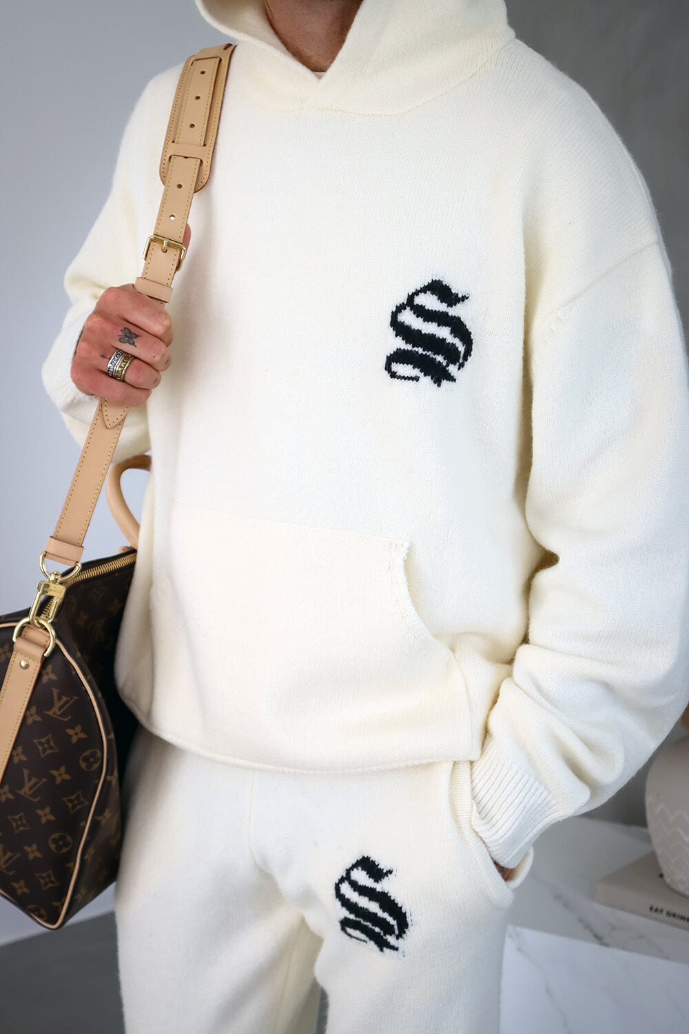 Palais Knitted Hoodie - Off White