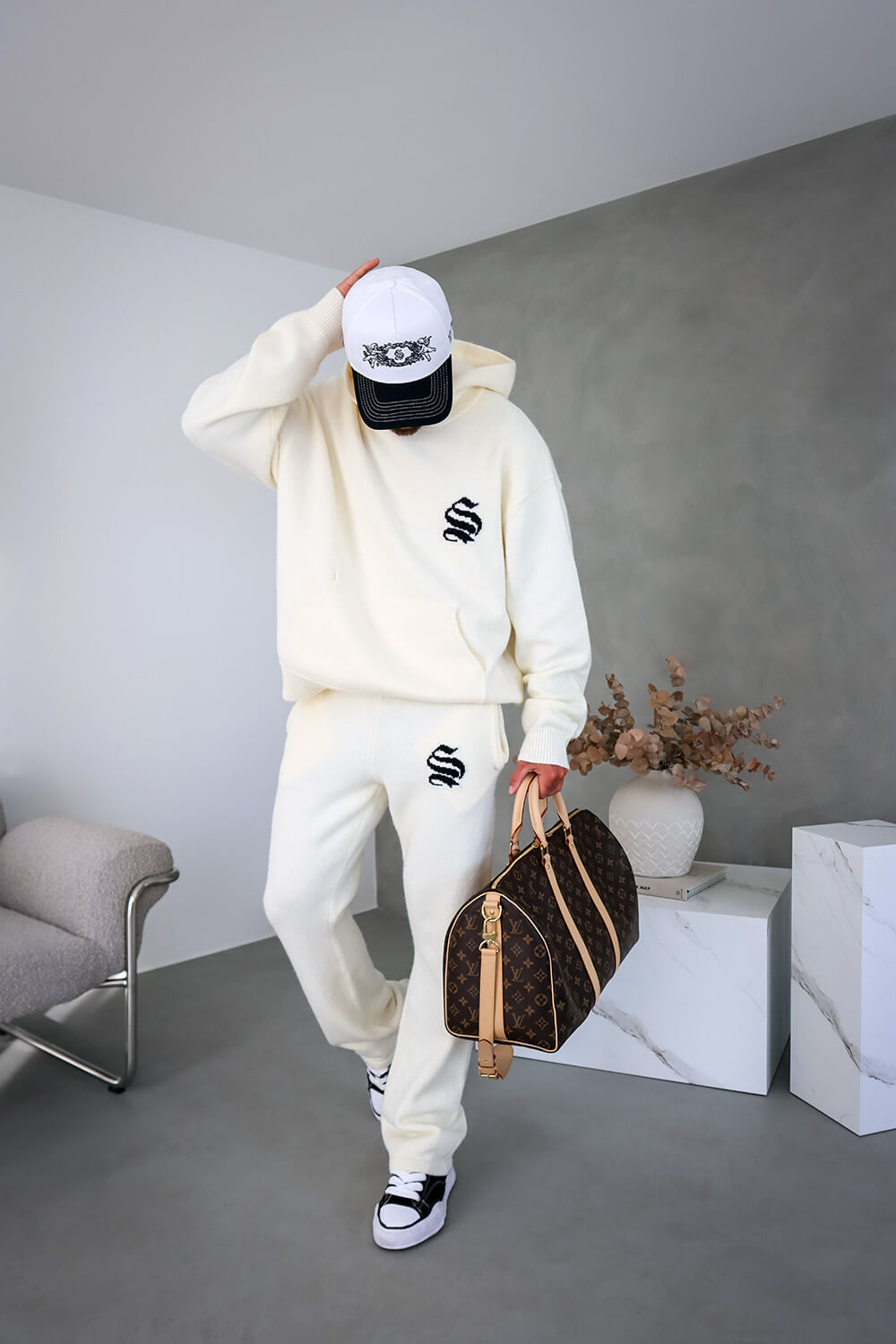 Palais Knitted Hoodie - Off White