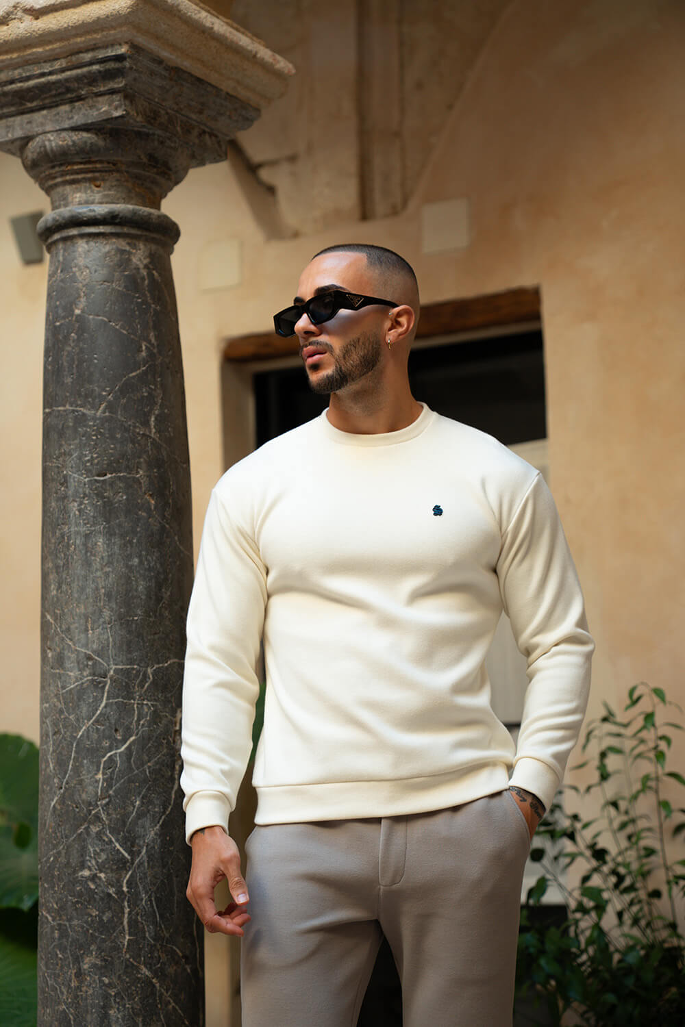 Sovrano Luxe Sweater - Off White