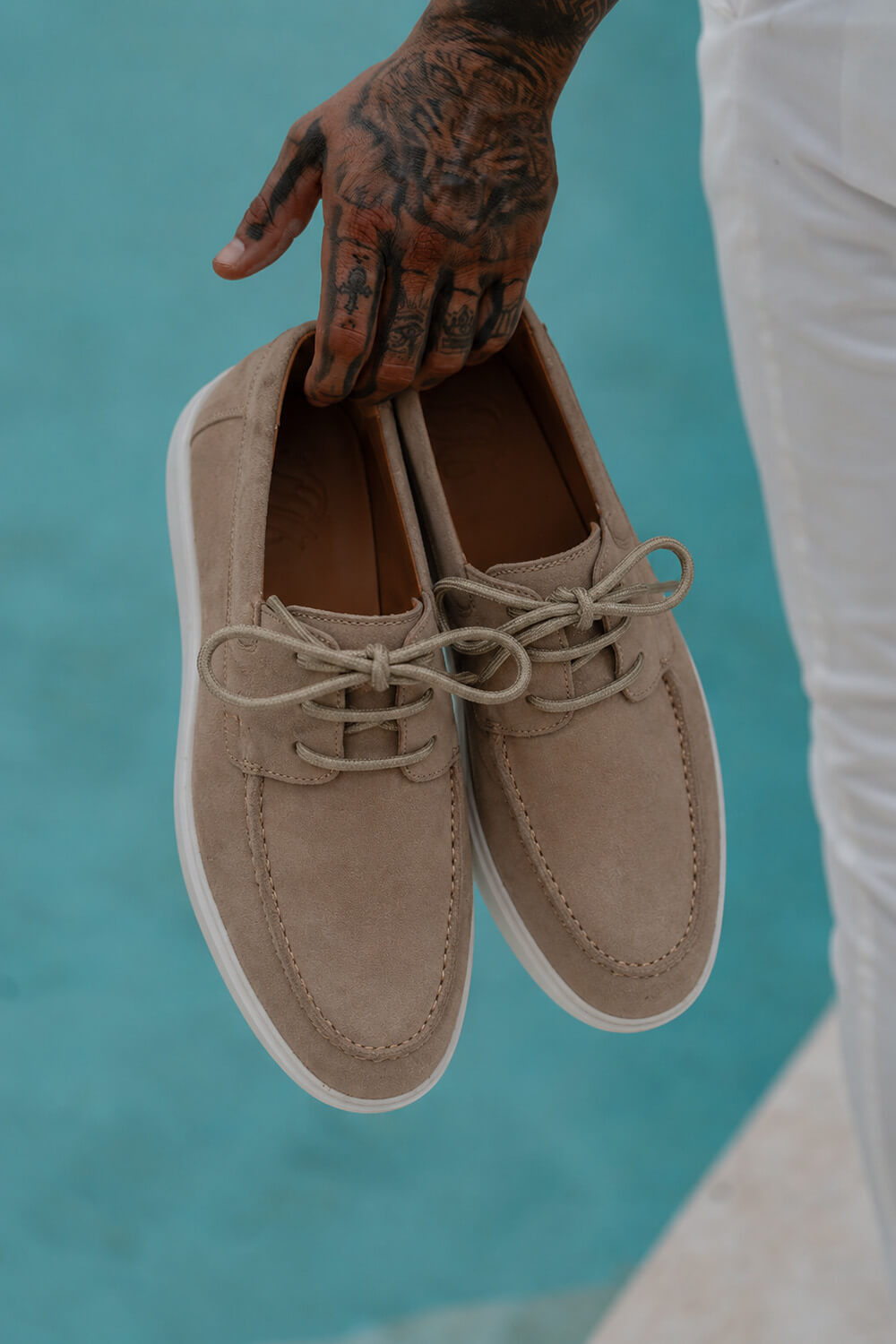 Deck Shoe - Taupe