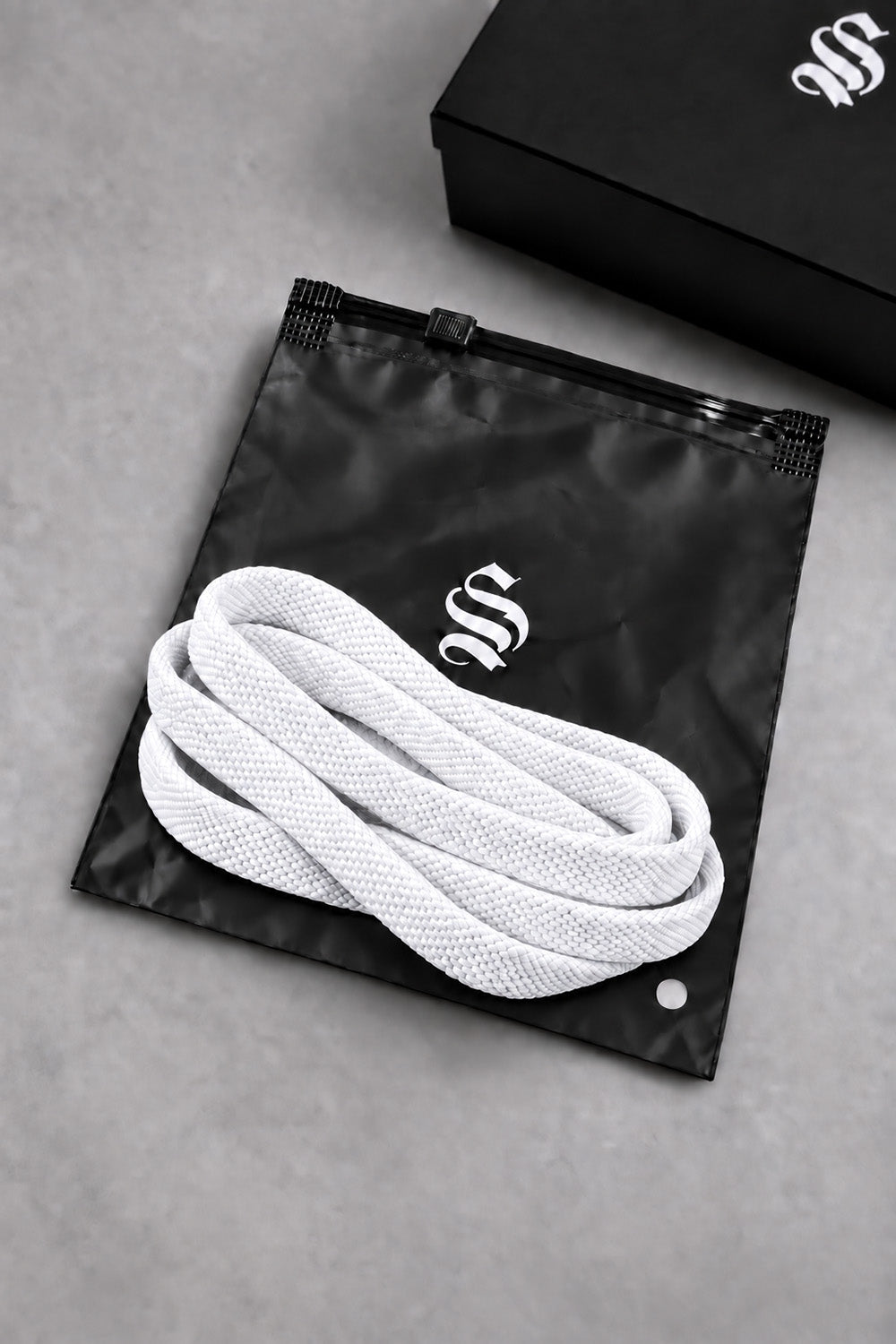 16mm Wide Laces - White