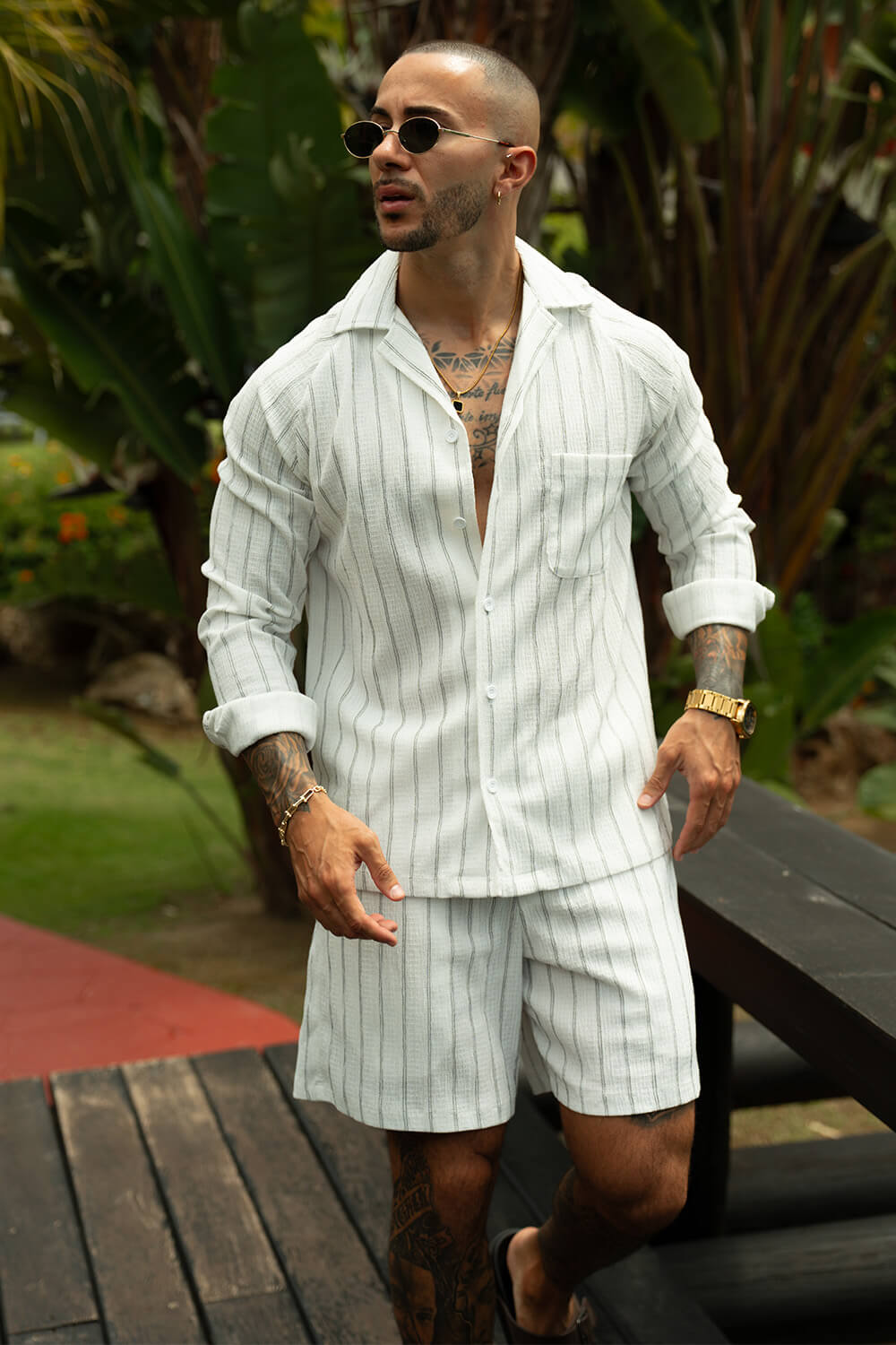 Costa Pelle Shirt - White