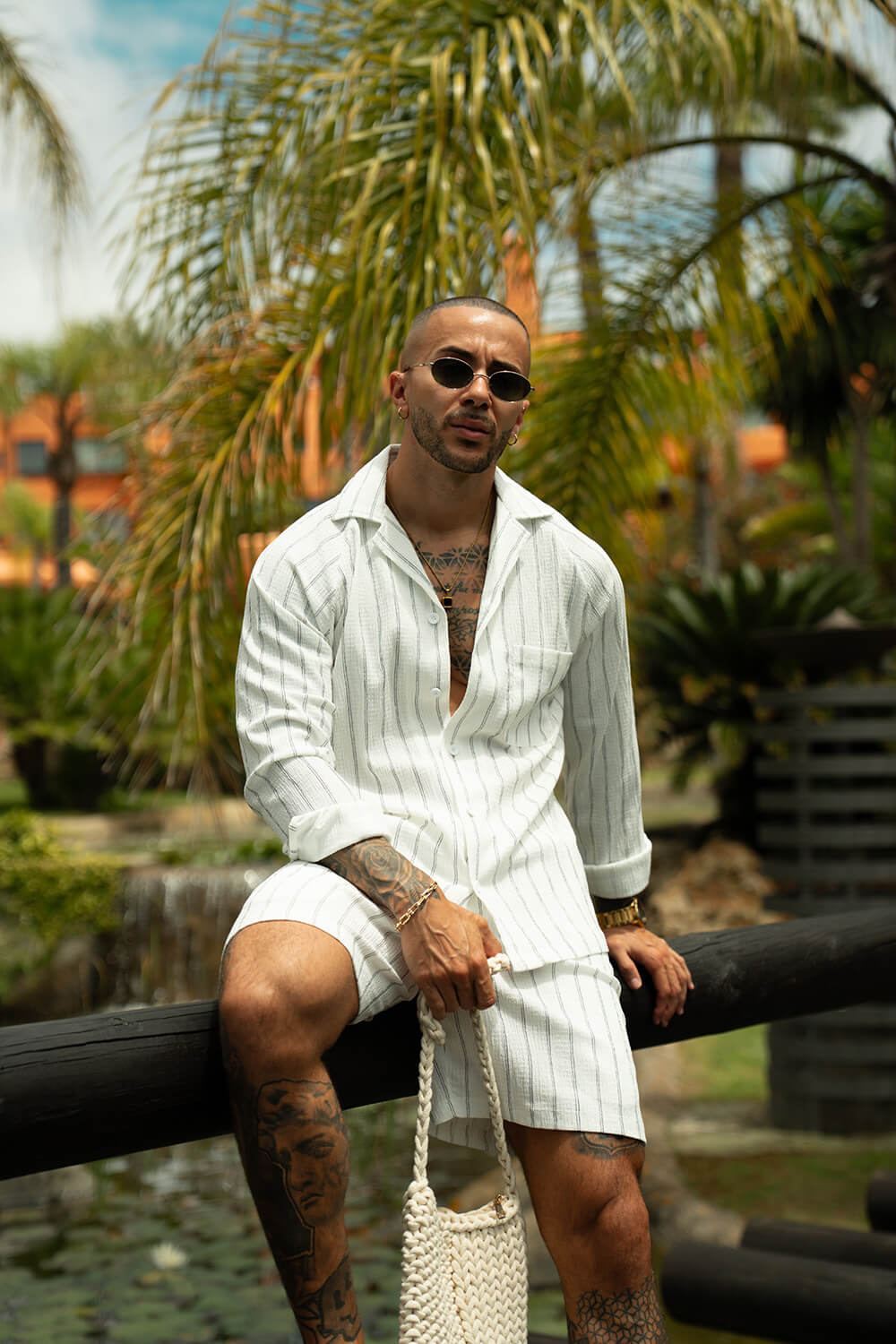 Costa Pelle Shirt - White