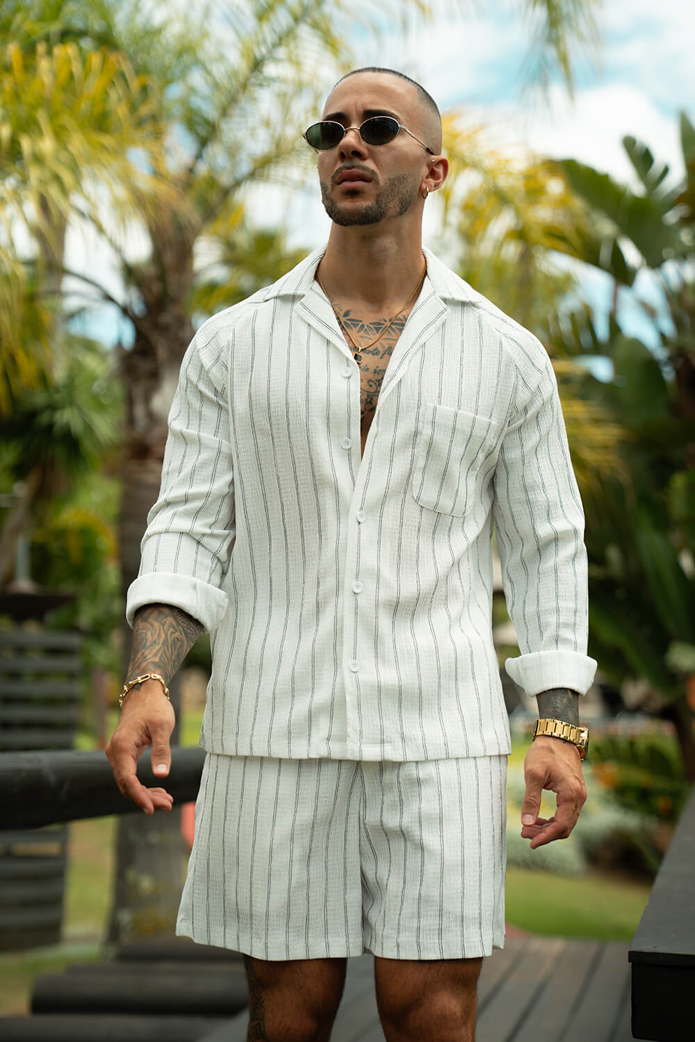 Costa Pelle Shirt - White