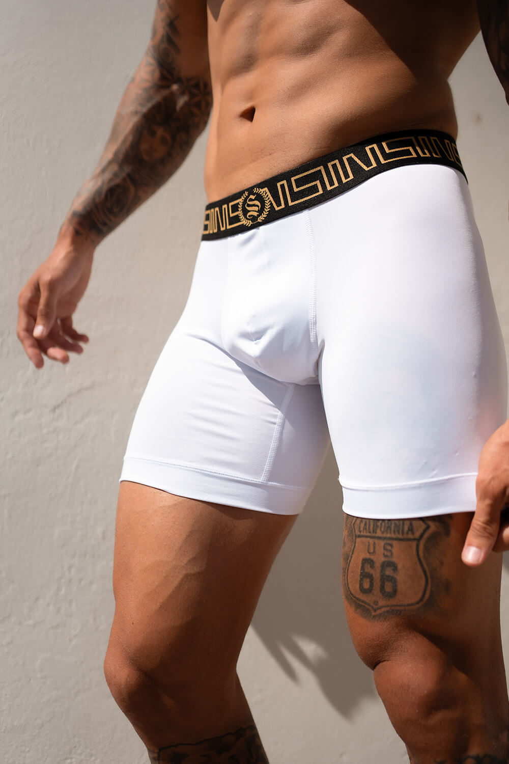 Icon Boxer Shorts - White (2 Pack)