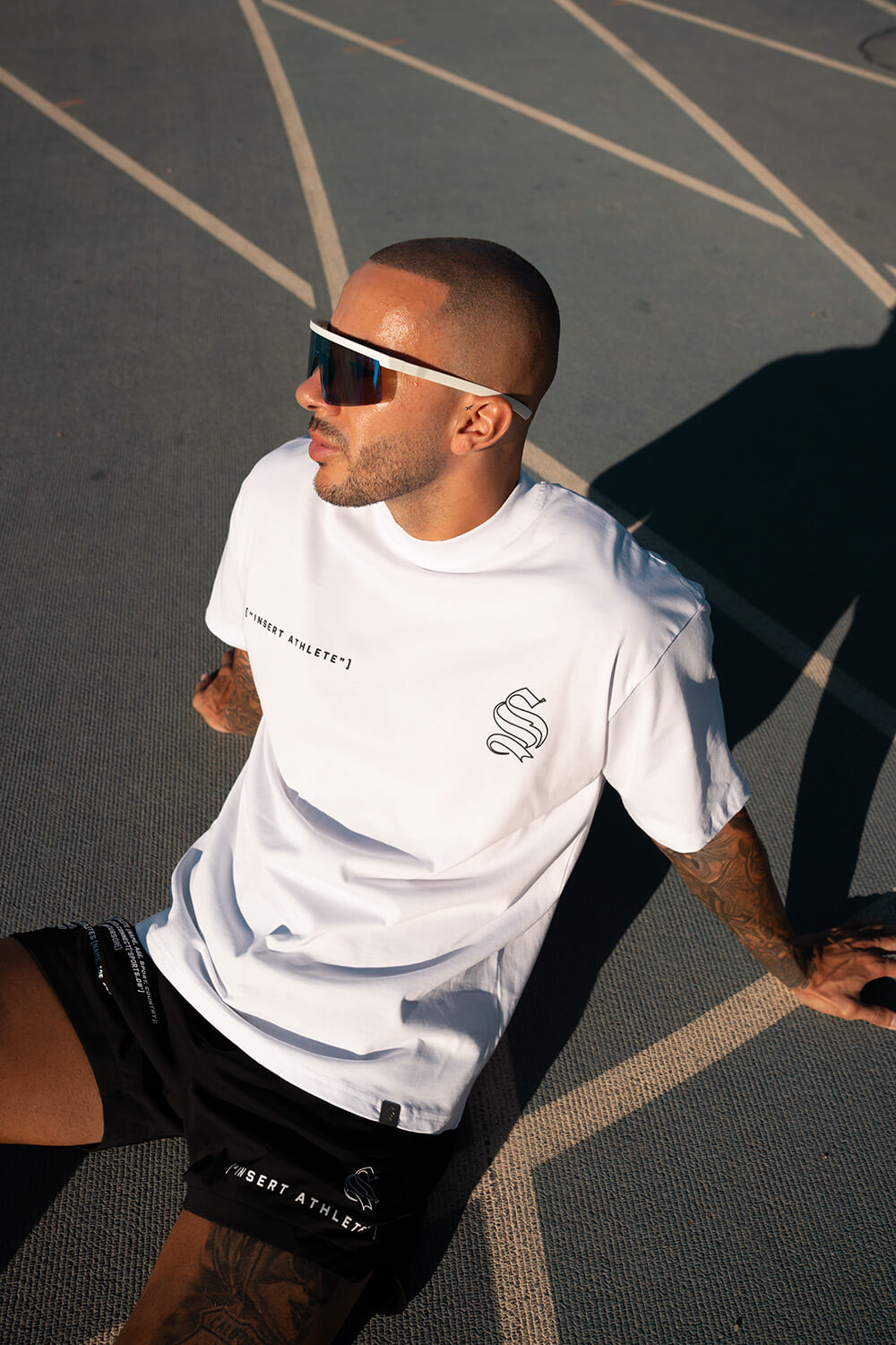 Insert Athlete Tee - White