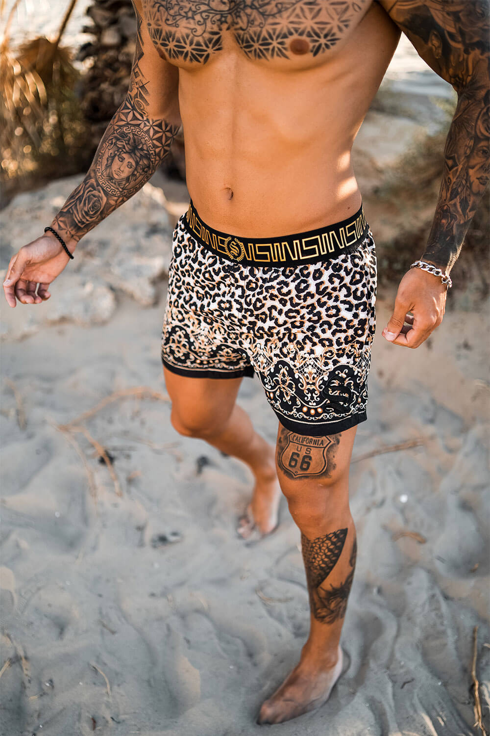 Swim Shorts - Leopard