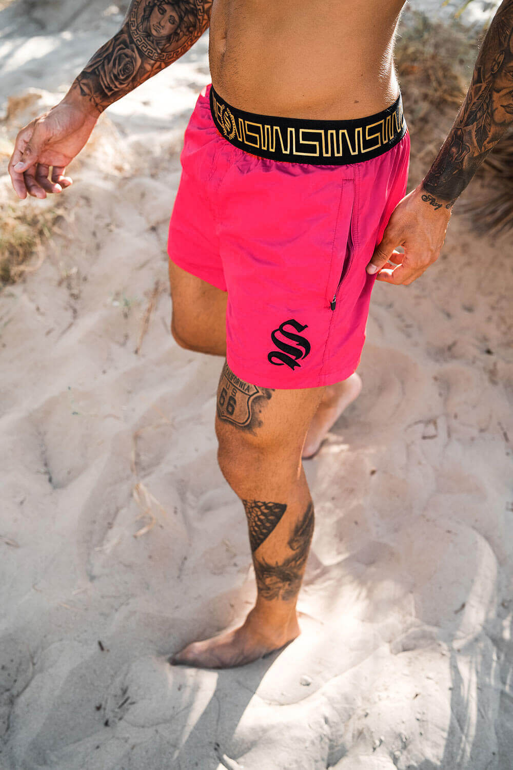 Icon Swim Shorts - Pink